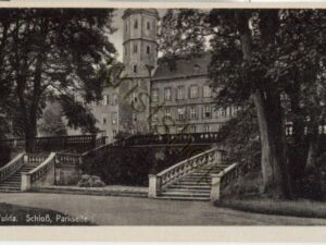 Fulda - Schloß - Parkseite [009-3477