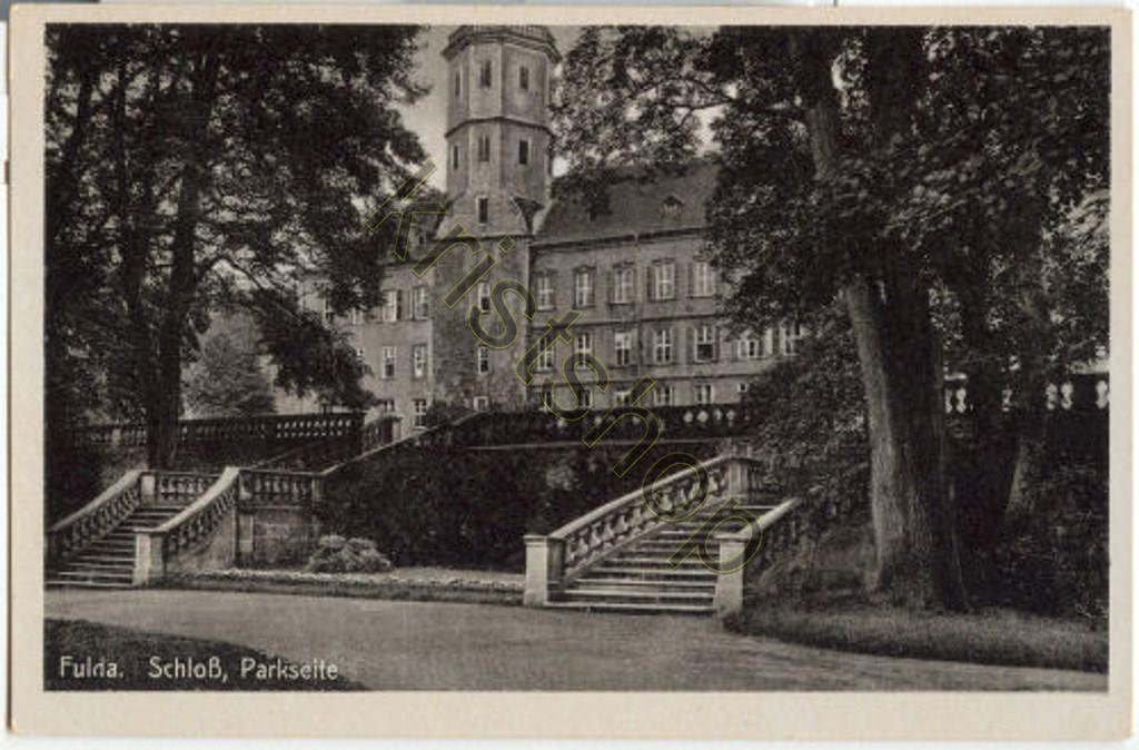KRST009-3477_0.jpg Fulda - Schloß - Parkseite [009-3477