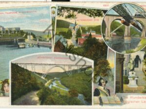 Dimensionen Deutschlands höchster Brücke   [009-3495