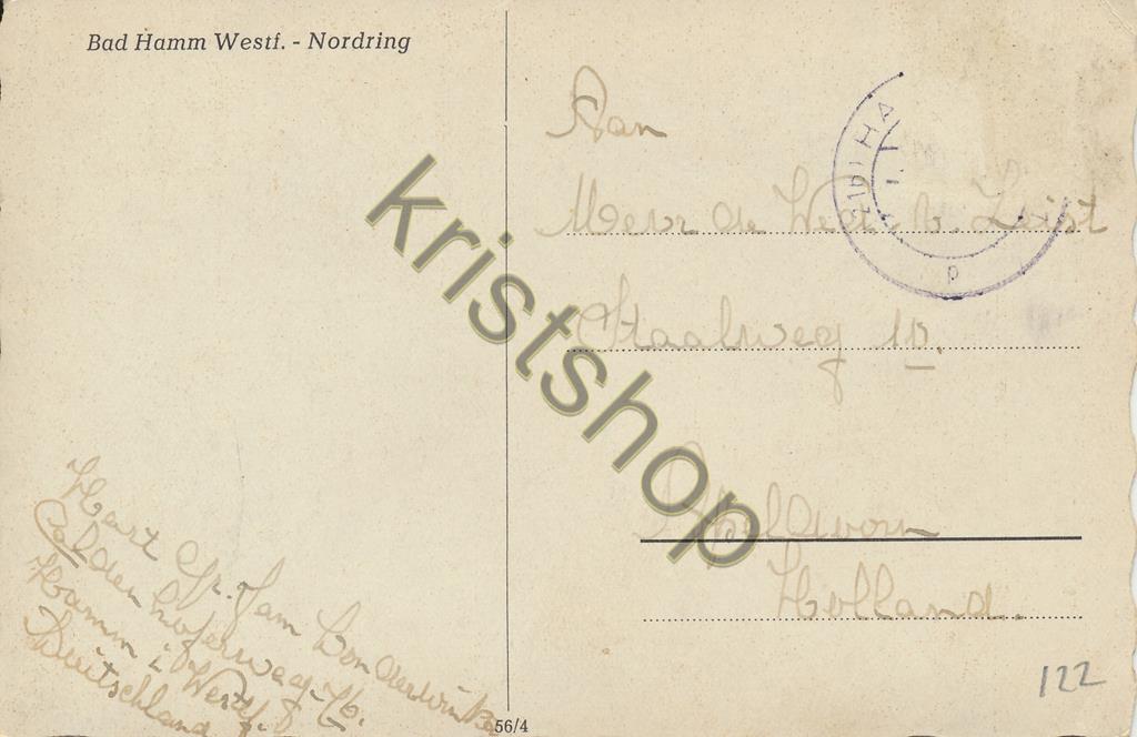 KRST009-3522_1.jpg Bad Hamm Westf, - Nordring [009-3522 - Afbeelding 2