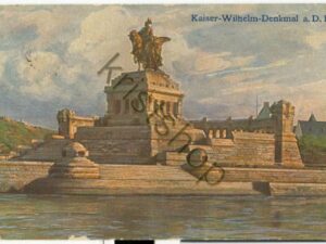 Kaiser Wilhelm Denkmal a, D,E, [009-3536