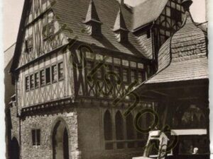 Oberlahnstein - Altes Rathaus mit Brunnen [009-3691