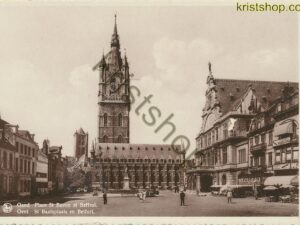 Gand - Place St. Bavon et Beffroi  [009-3747