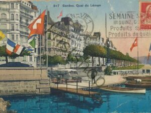 Genève - Quai du Léman   [009-3827