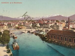Genève - et le Montblanc [009-3843