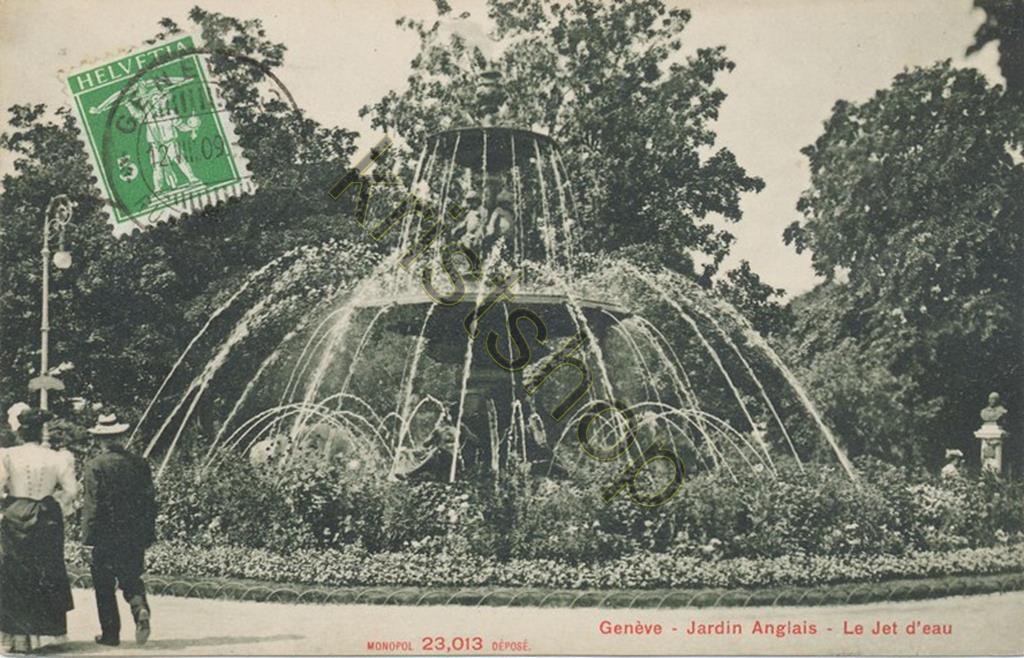 KRST009-3844_0.jpg Genève - Jardin Anglais - Le Jet d'eau [009-3844