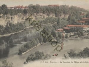 Genève - La Jontion du Rhône et de l'Arve [009-3848