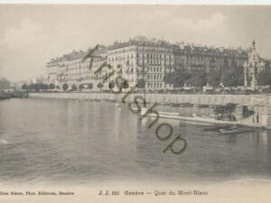 Genève - Quai du Mont-Blanc [009-3854