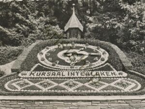 Interlaken Blumenuhr [009-3861