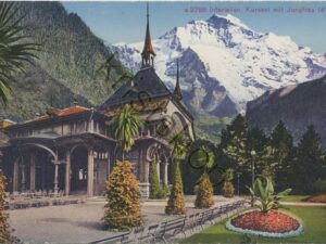 Interlaken - Kursaal mit jungfrau [009-3895