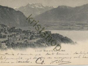 Glion et la Dent du Midi   [009-3953
