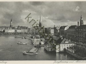 Hamburg - Jungfernstig und Altsterdamm [009-4005