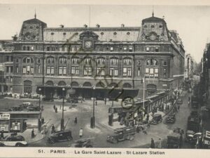 Paris - 51 - La Gare Saint-Lazare [009-4073