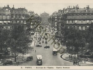 Paris - 3  - Avenue de l'Opera   [009-4077