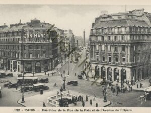 Paris - 132 - Carrefour de la Rue de la Paix [009-4085
