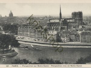 Paris - 159 - Le Carrousel et les Tuileries pris du Louvre [009-4089