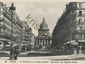 Paris - 80 - Le Panthéon et la Soufflot  [009-4091