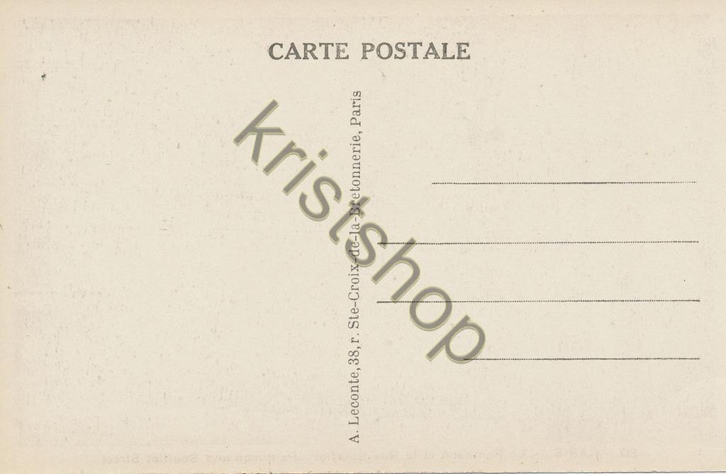 KRST009-4091_1.jpg Paris - 80 - Le Panthéon et la Soufflot [009-4091 - Afbeelding 2