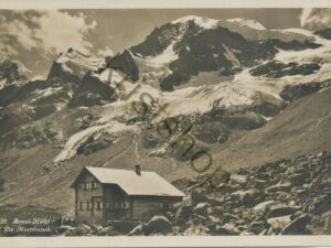 Boval-Hütte und Piz Morteratsch   [009-4231