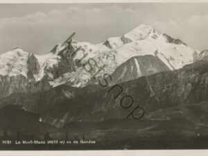Le Mont Blanc vu de Genève [009-4289