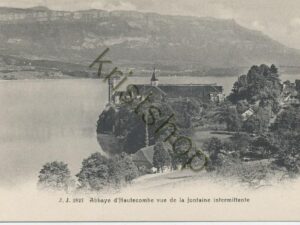Abbaye d'Hautecombe vue de la fontaine intermittente [009-4305