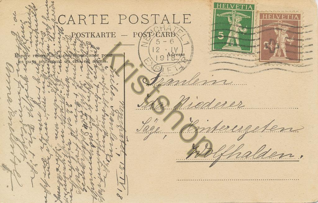 KRST009-4313_1.jpg Neuchâtel - Avenue du Premier Mars [009-4313 - Afbeelding 2