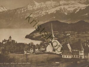 Spiez mit eiger, Mönch und Jungfrau [009-4379
