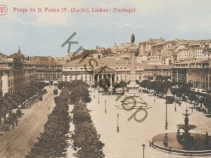 Lisboa - Praça de D, Pedro IV [009-4417