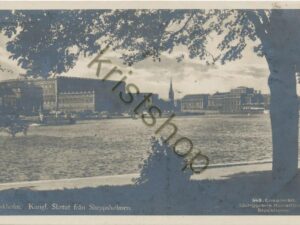 Stockholm - Slottet från Skeppsholmen [009-4462