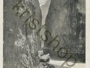 Meiringen - Aareschlucht mit Ritzlihorn [009-4521
