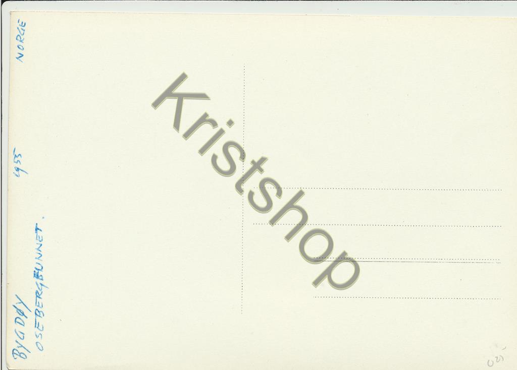 KRST009-4625_1.jpg Norge - Praktslede - Osebergfunnet - Fra 800 årene [009-4625 - Afbeelding 2