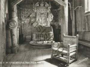 Norge - Urnes stavkyrkje - Sogn - Frå år 1060 [009-4654