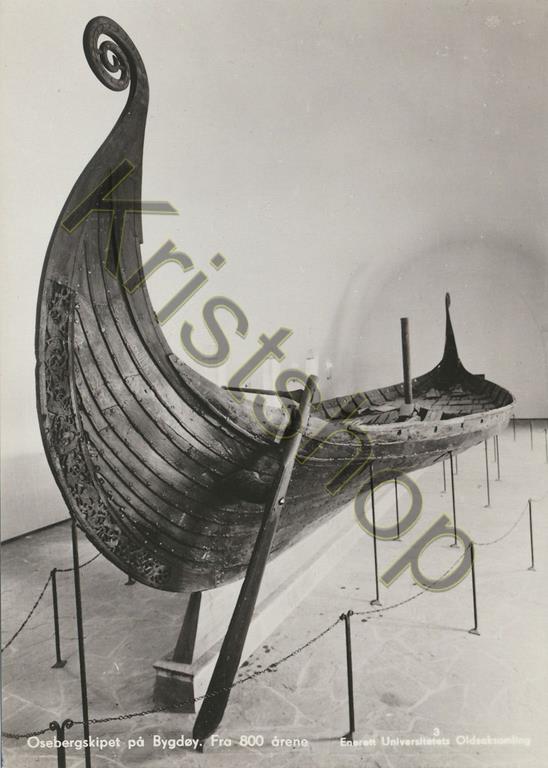 KRST009-4667_0.jpg Norge - Osebergskipet på Bygdøy [009-4667
