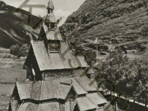 Norge - Lærdal - Borgund - stavkirke [009-4668