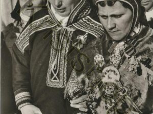 Norge - Lappisk brudepar - folklore  [009-4681