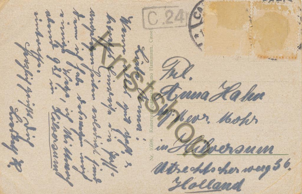 KRST009-4723_1.jpg Wilhelmshöhe - Fontäne mit Tempelchen [009-4723 - Afbeelding 2