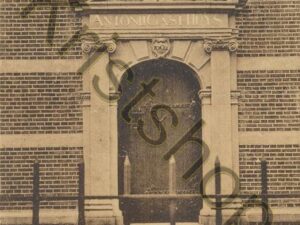 Leeuwarden - Poortje van het Nieuwe Sint Antonie gasthuis (knik) [009-4931