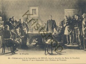 Capitulations de Sedan - Bismarck - de Wimpffen [009-4988