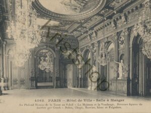 Paris - Hôtel de Ville - Salle de Manger   [009-5480
