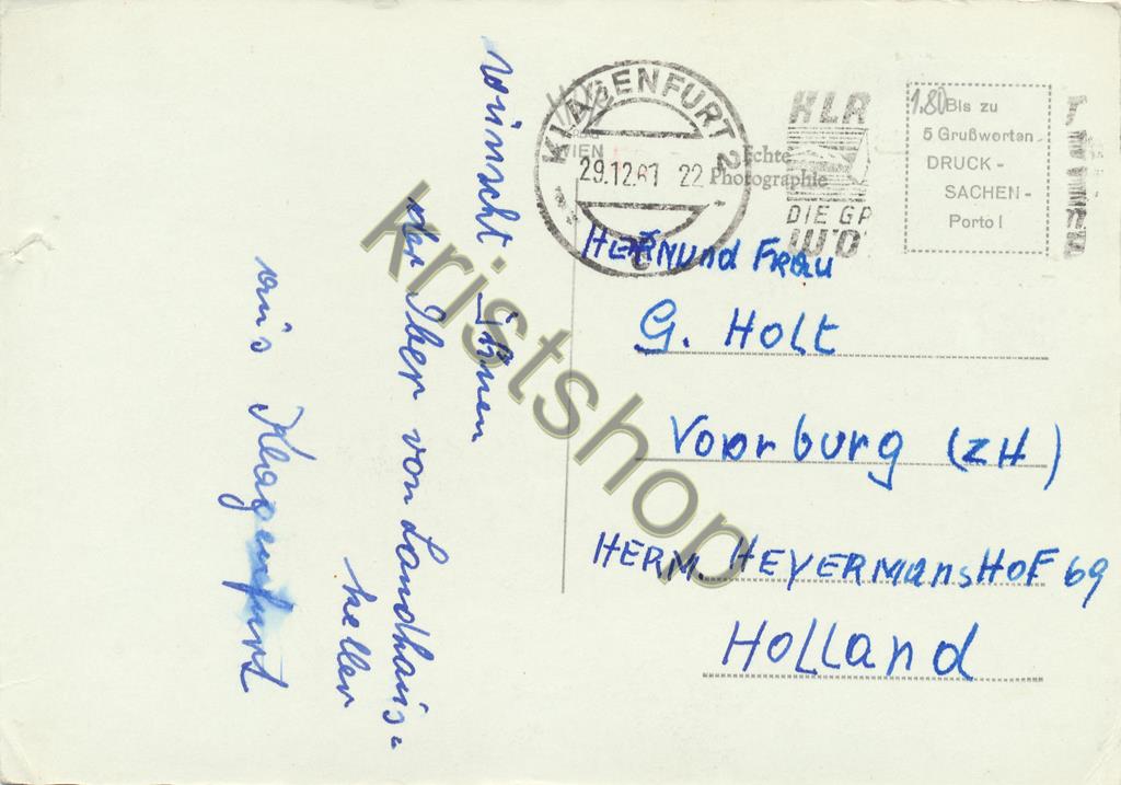 KRST009-5922_1.jpg ??? Klagenfurt ??? Ein glückliches Neues Jahr [009-5922 - Afbeelding 2