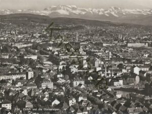 Zürich und die Glaneralpen [009-6140