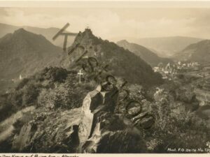 Altenahr - Kreuz auf Ruine Are [009-6221