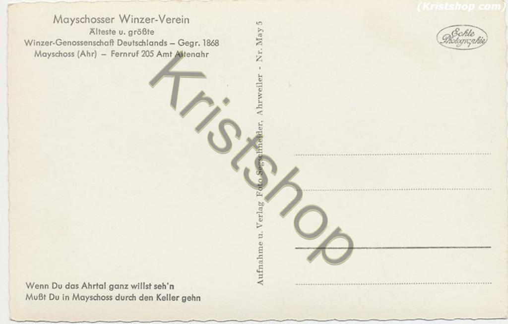 KRST009-6256_1.jpg Mayschlosser Winzer-Verein [009-6256 - Afbeelding 2