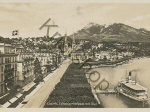 Luzern - Schweizerhofquai mit Rigi [009-6306