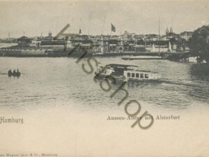 Hamburg - Aussen-Alster mit Alsterlust [009-6324