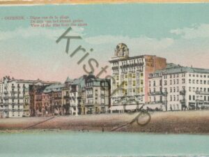 Oostende - De Dijk van het strand gezien  [009-6403