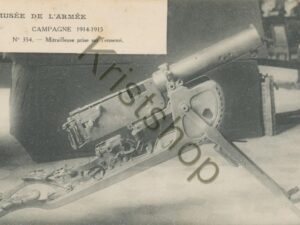 Campagne 1914-1915 - Canons de 77 pris sur l'ennemi [009-6420