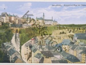 Luxembourg - Rempart et Pont du Château  [009-6580