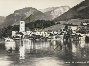 St. Wolfgang mit Schafberg   [009-6650