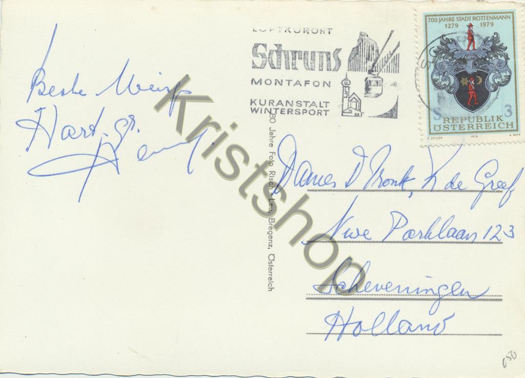 KRST009-6850_1.jpg Schruns - Hotel Krone u. Café Montiola [009-6850 - Afbeelding 2